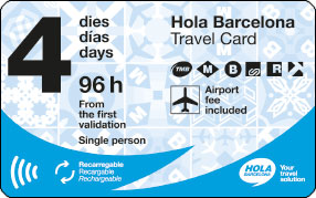<p><strong>Hola Barcelona Travel Card 4 dies</strong></p>