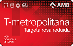 <p><strong>T-metropolitana Reduced-fare pink card</strong></p>